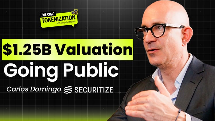 Talking Tokenization: Securitize's IPO Plan, $1.25B Valuation & Tokenized Fund with BNY