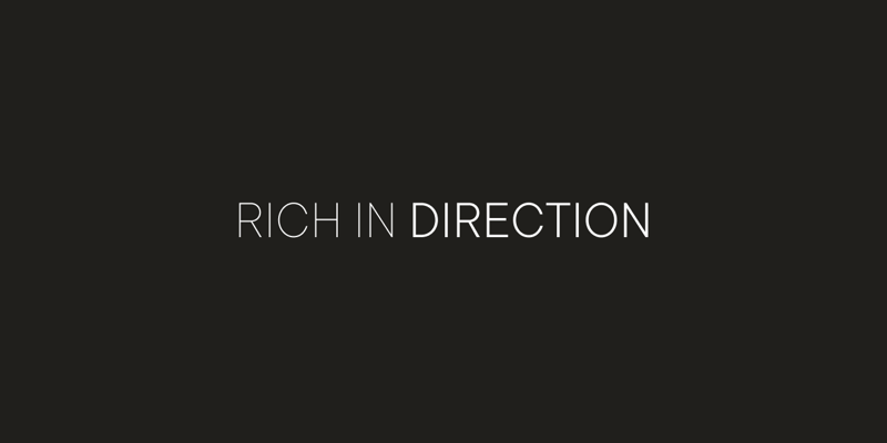 RICH IN DIRECTION