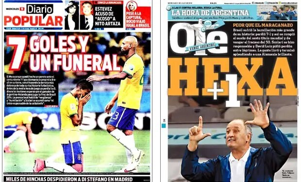 Alemania goleó a Brasil, Argentina enfrenta a Holanda, 9 de julio con Boudou, murió el «Topo» López, nuevos «precios cuidados»