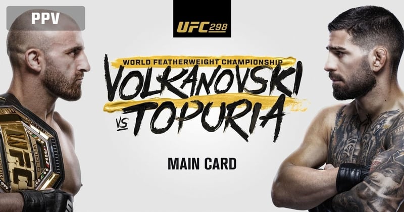 Weekly Knockout (UFC) - UFC 298 Volkanovski vs. Topuria