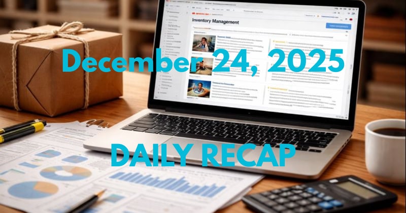 December 24, 2025 – Daily Recap