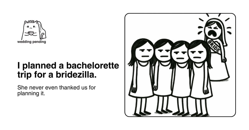 I planned a bachelorette trip for a bridezilla.