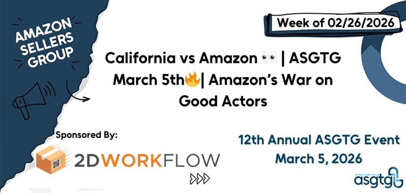 California vs Amazon 👀 | ASGTG March 5th🔥| Amazon’s War on Good Actors