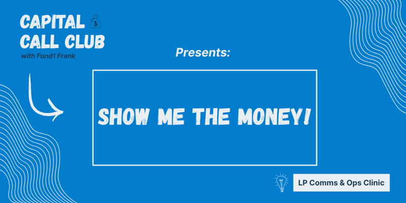 Show Me The Money!