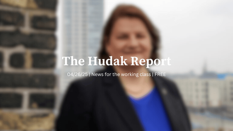 The Hudak Report 04/26/25