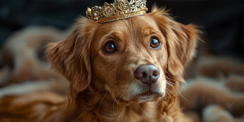 Perras que se creen princesas