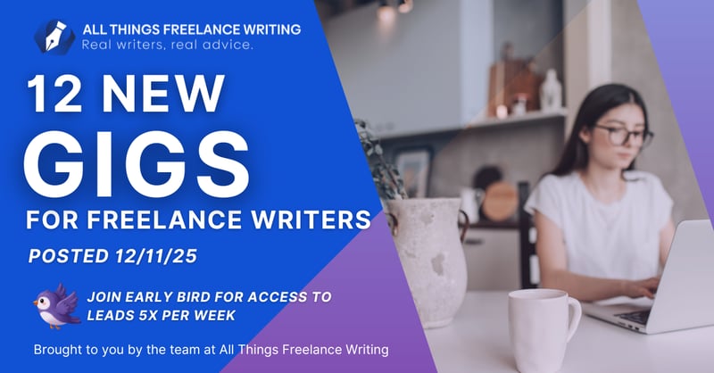 12/11 Freelance Writing Jobs
