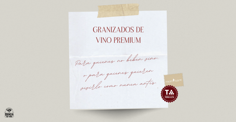 Vino granizado para el segmento del lujo