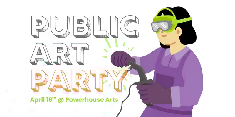 PUBLIC ART PARTY #3!