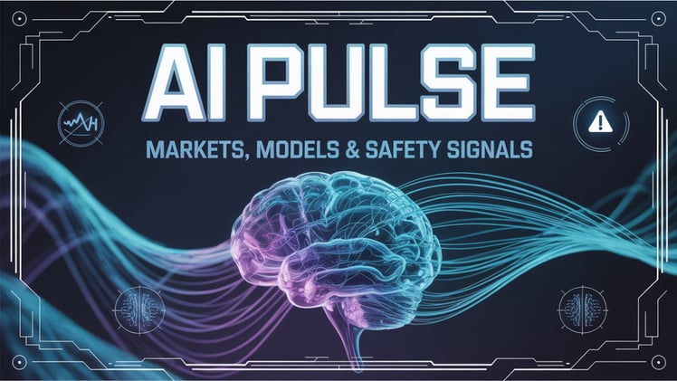 AI Pulse: Markets, Models & Safety Signals