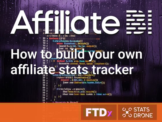 How to build your own affiliate stats tracker