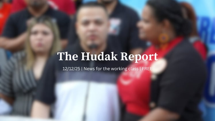 The Hudak Report 12/12/25