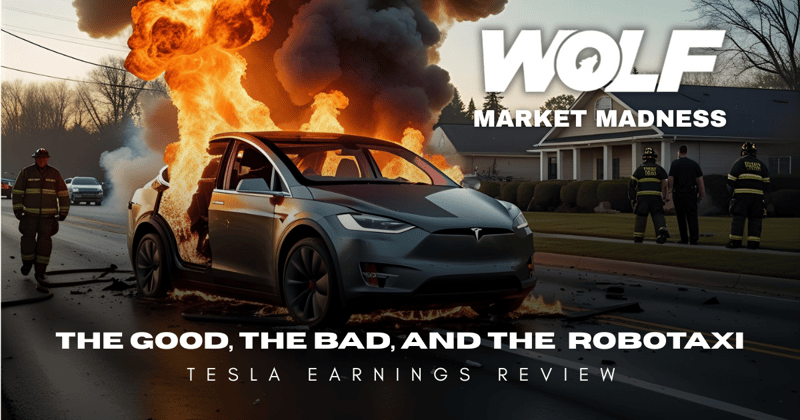 🐺TESLA’S QUARTER: THE GOOD, THE BAD, AND THE ROBOTAXI