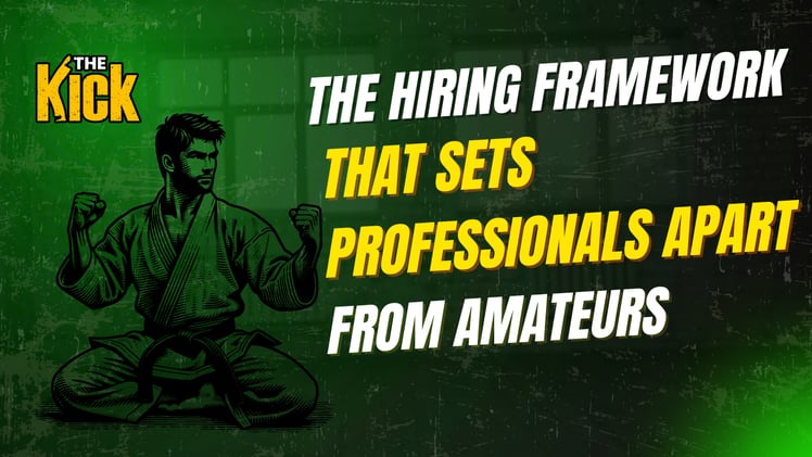 🥋 THE HIRING FRAMEWORK THAT SEPARATES AMATEUR SCHOOL OWNERS FROM PROFESSIONAL OPERATORS
