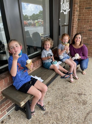 Saturdays are made for ice cream