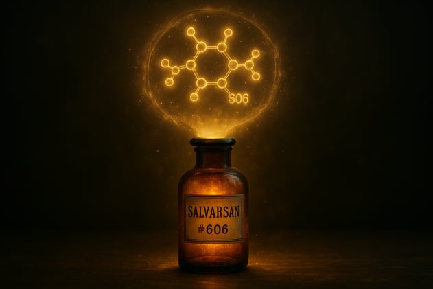 💊 31.08.1909 — when poison became the cure.