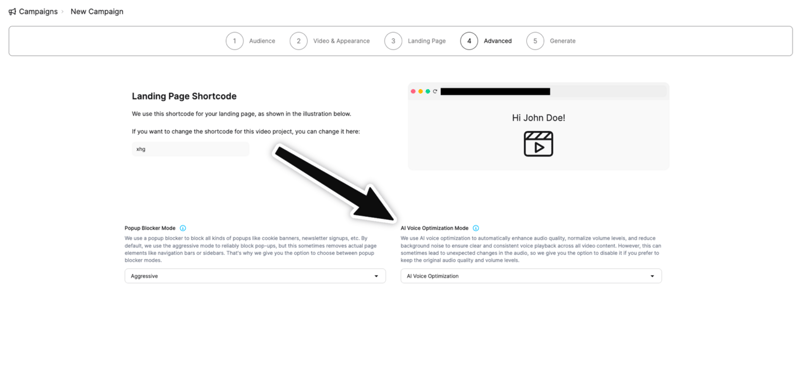 New Feature: AI Voice Optimization