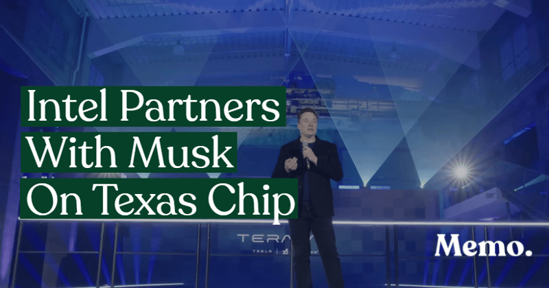 Intel Partners With Musk On Texas Chip