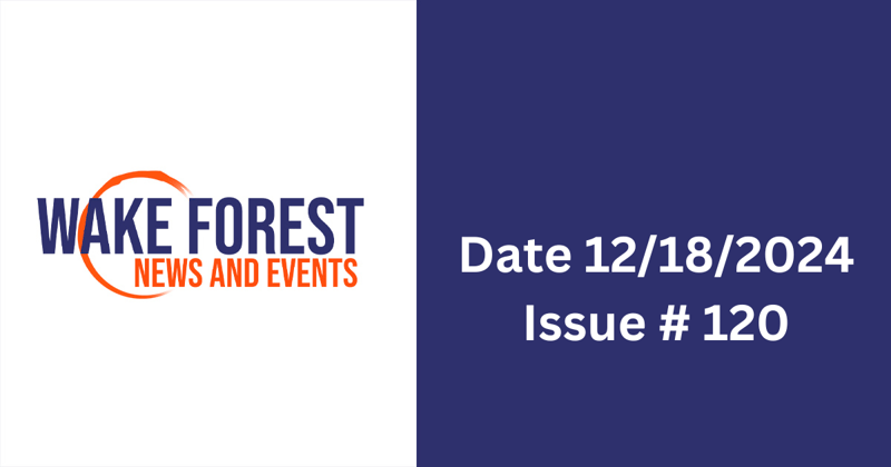Need A Relaxing Evening Out? | Live Entertainment In Wake |  What To Do For New Year's Eve | Enloe High Raises Thousands For Homeless 🎈| New Expanded Events Calendar