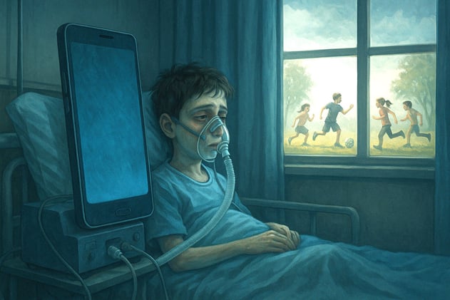 📱 Más pantallas, más infartos (sí, en serio)