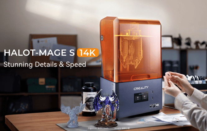 Creality launches new resin printer, the Halot-Mage S!