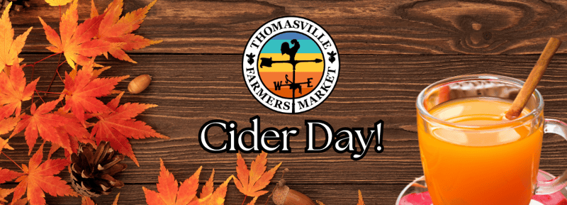 Come Celebrate Ciderday at the Season's Last Market