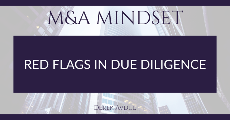 Red Flags in Due Diligence