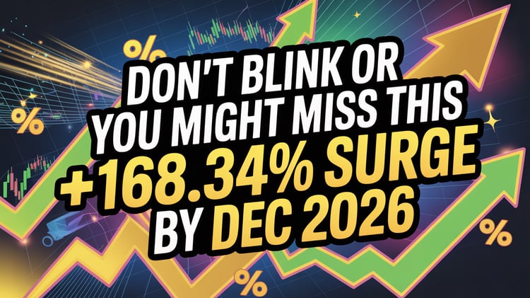 Don't Blink or You Might Miss This +168.34% Surge by Dec 2026