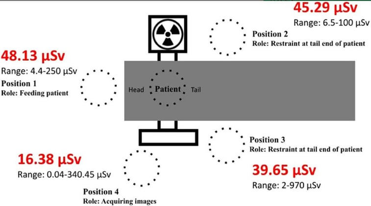 Are Your Swallow Studies Safe? New Data on Radiation Exposure in Veterinary Fluoroscopy
