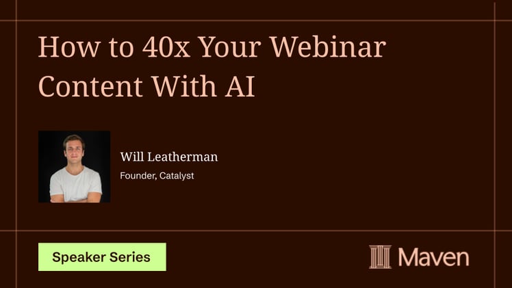 Next week’s free workshop + new content to level up your GTM motion