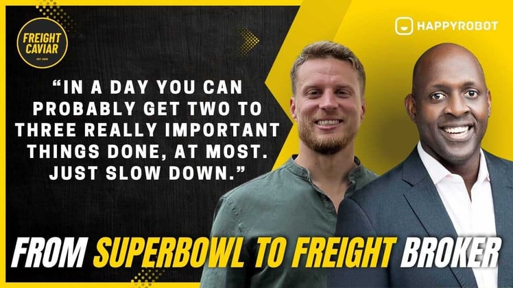 From Super Bowl Star to Freight Brokerage CEO: Desmond Clark