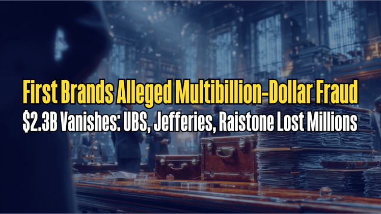 First Brands Alleged Multibillion-Dollar Fraud