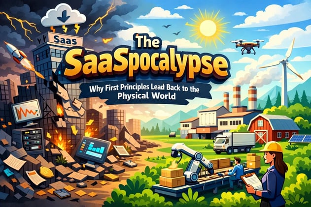 The SaaSpocalypse: Why First Principles Lead Back to the Physical World