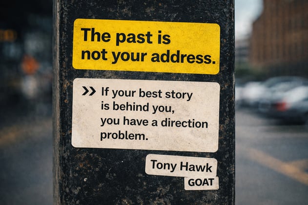 I had to rewind what Tony Hawk said.