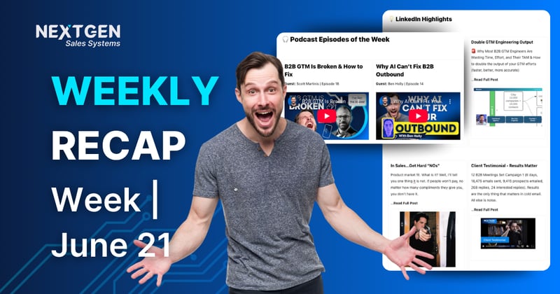 This Week’s Top B2B Growth Insights (Podcast + LinkedIn Highlights)