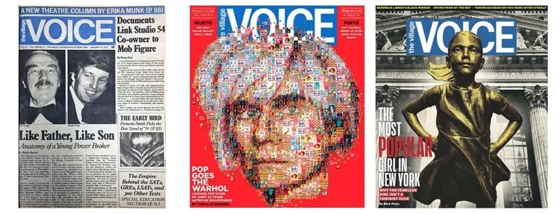 Lanzan archivo digital del semanario The Village Voice, que se despide de su edición impresa