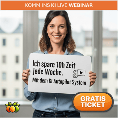 🚀 Live-Webinar: Automatisiere Dein Business mit KI 