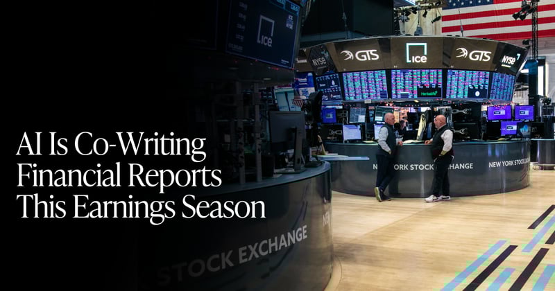 🍋 AI Is Writing Wall Street’s Homework