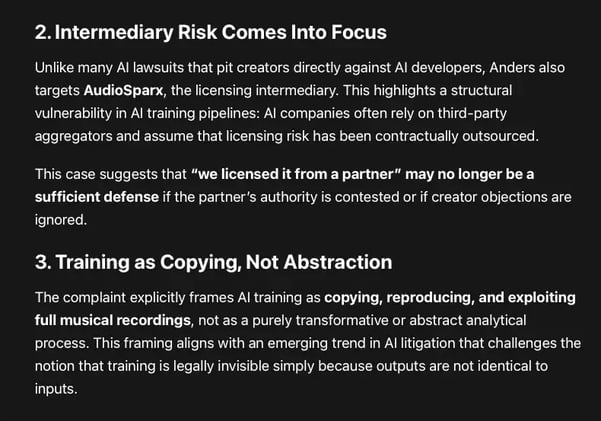 Anders v. Stability AI: What does consent really mean in AI licensing? What happens when opt-out mechanisms collide with legacy contracts?