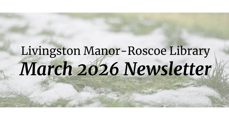 March 2026 Newsletter