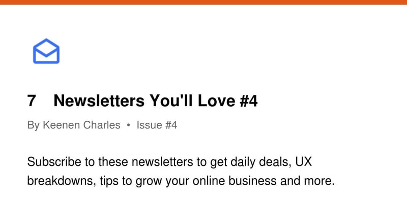 💸 Business Growth, Tech, & UX Newsletters (InboxReads #4)