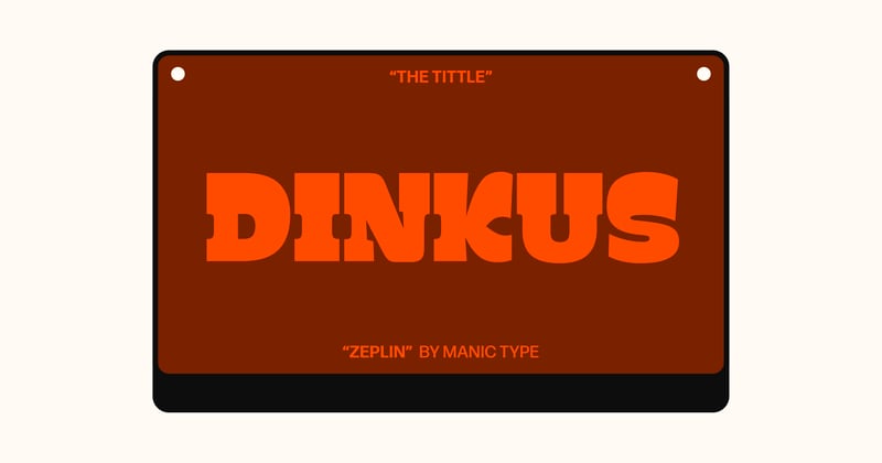 Today's Tittle: Dinkus