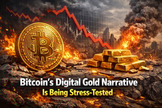 Bitcoin’s Digital Gold Narrative Is Being Stress-Tested