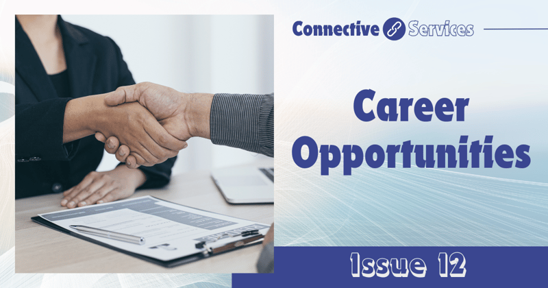 Career Opportunities - Issue 12