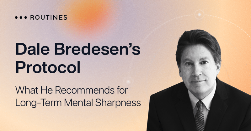 What Happens When You Follow Dale Bredesen’s Protocol?