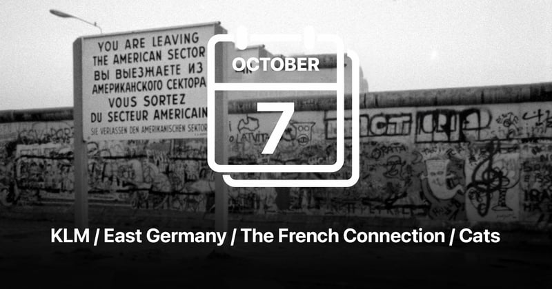 KLM / East Germany / The French Connection / Cats