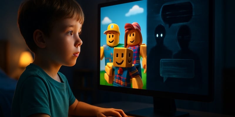 Digital Danger Zones: Protecting Kids From Roblox, AI Chatbots, and Online Predators