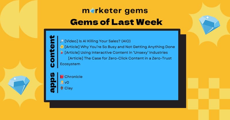 Is AI Killing Your Sales?, Using Interactive Content in Unsexy Industries, and a UI Mockup Generator