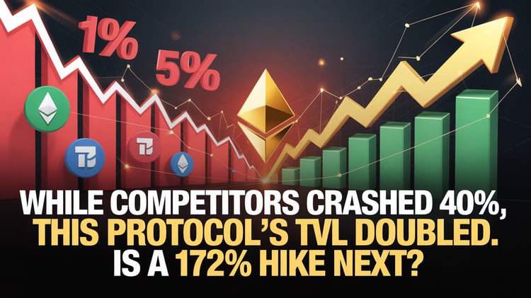 While Competitors Crashed 40%, This Protocol's TVL Doubled. Is a 172% Hike Next?