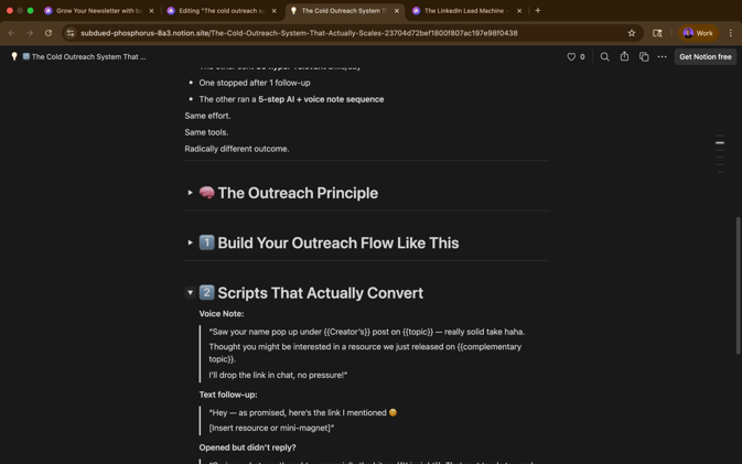 The cold outreach system that scaled to 80+ meetings/month